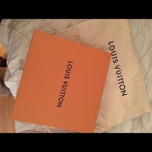 X3-Louis Vuitton Gift Box, Gift Bag & Dust Bag